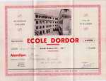 Mention " Bien",( avec photo de l'école) , CM2, 1934-35, attribué à Boudjemia Mohamed