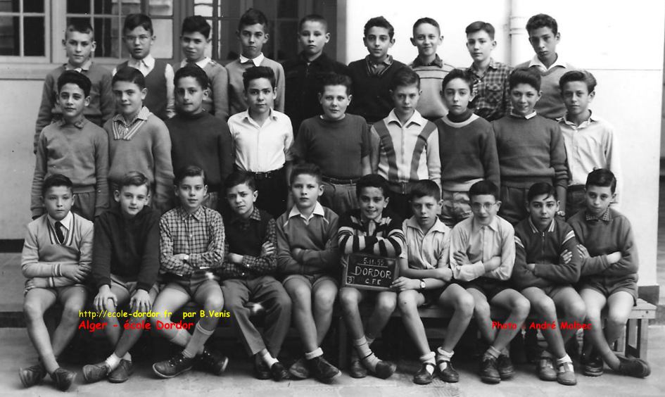 CFE, 1955-1956 , ecole dordor