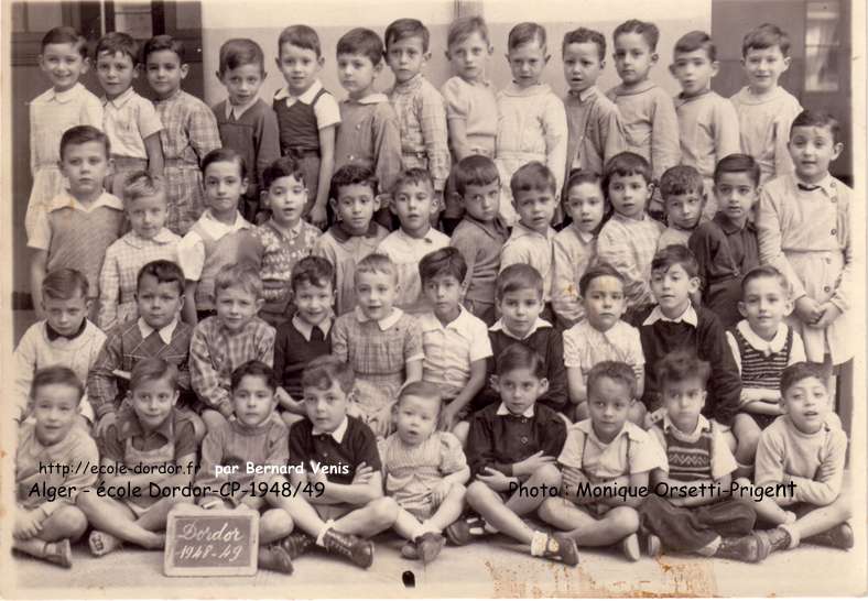 Dordor, école rue Levacher, Alger,