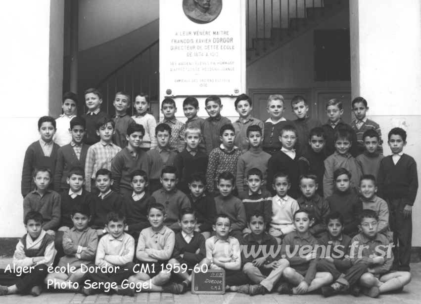 Alger,école Dordor, rue Levacher.