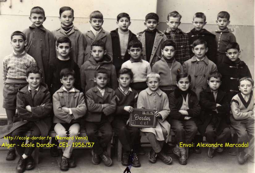 Dordor, école rue Levacher - Alger, 