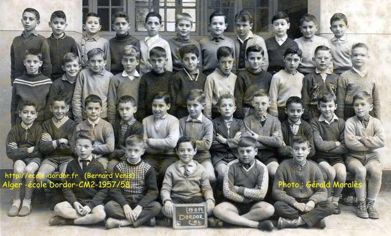 Dordor, école rue Levacher, Alger,