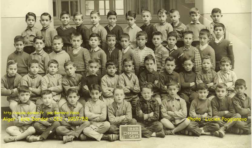 Dordor, école rue Levacher - Alger, 