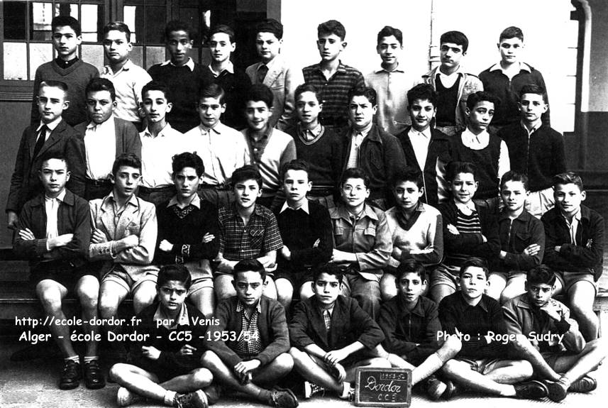 Dordor, école rue Levacher, Alger,