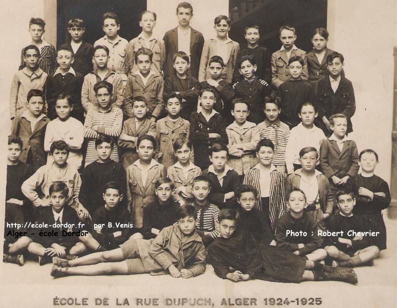 Classe CM1, 1924-1925