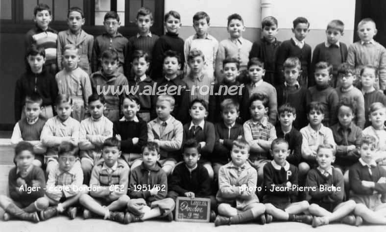 Classe de CE2, 1952-1953 , 