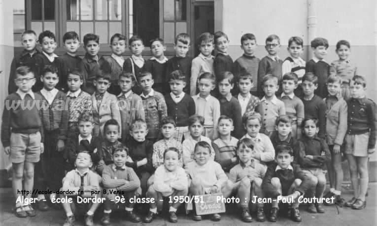 Classe de Monsieur Daumas, CE2, 1950-51.