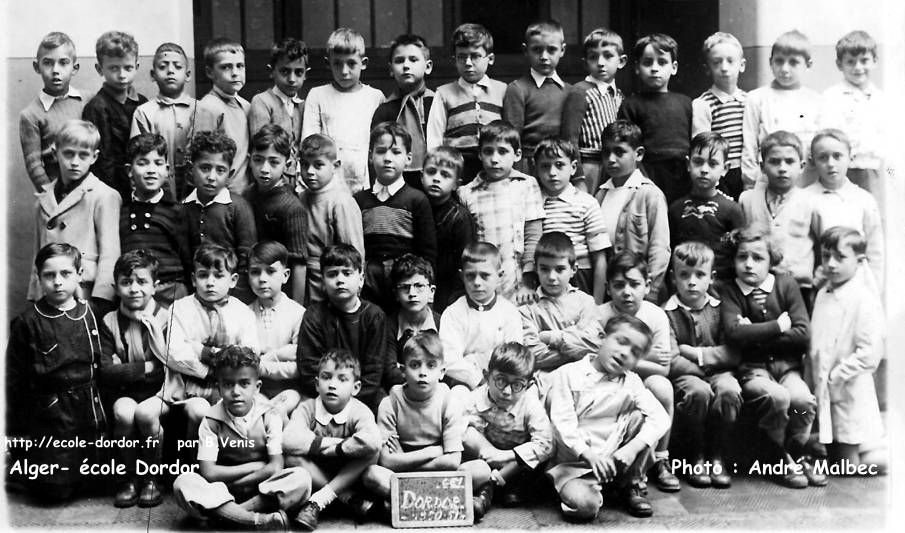 Dordor, école rue Levacher, Alger,