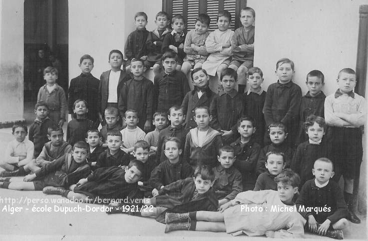 Alger, école Dordor, rue Levacher.